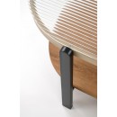 Стол журнальный HALMAR KAMALA натуральный/черный